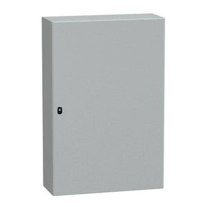 B-Ware Schneider Electric Schaltschrank Gehäuse Spacial S3D Panelset Stahl Grau