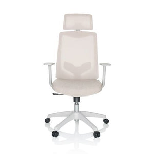 B-Ware hjh OFFICE MIKEO W Home Office Bürostuhl Beige Drehstuhl Arbeitsstuhl Stuhl B796