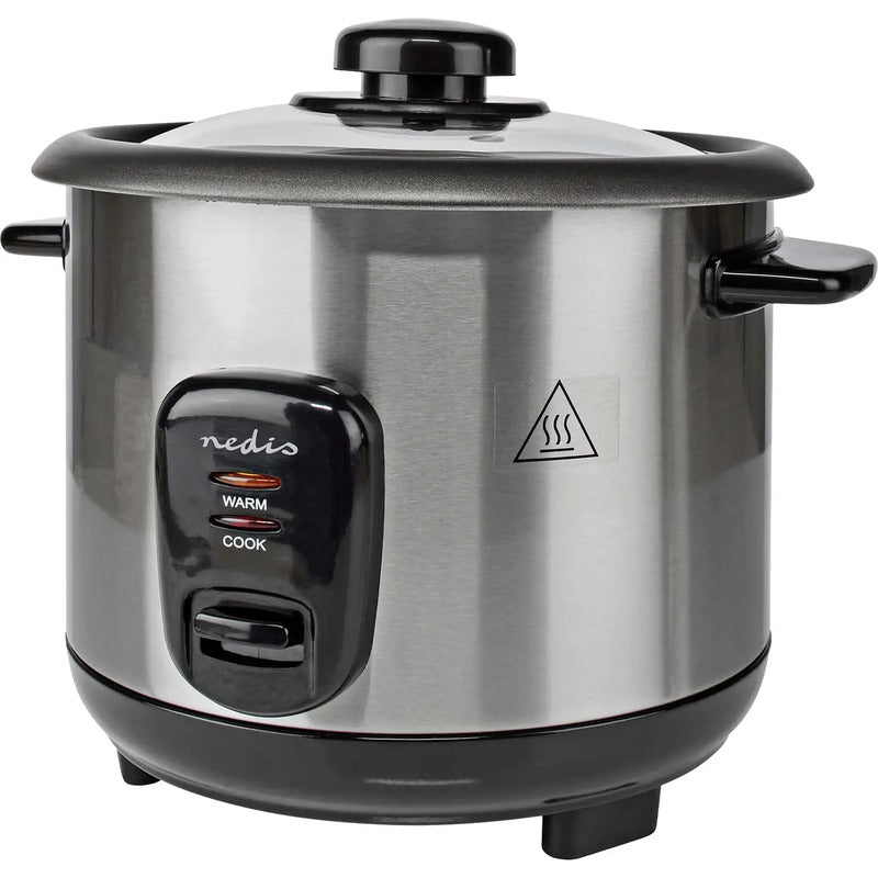 Nedis Reiskocher KARC110AL 1l Reiskocher Reisgarer Dampfgaren Kochen 500W - 5412810336258