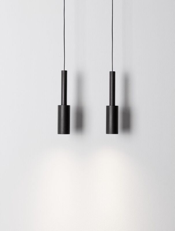 Nova Luce Pendelleuchte Hängeleuchte JOY LED Schwarz Warmweiß 2-flammig Leuchte - 5212017441836