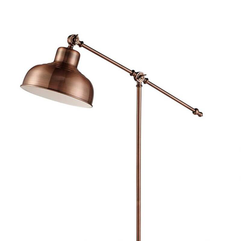 Searchlight Stehleuchte Lampe Macbeth LED Stehlampe kupfer 135cm 1x60W E27 - 5053423055138