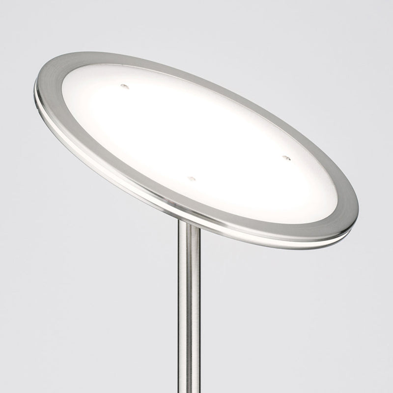 Oscar Deckenfluter Stehlampe LED dimmbar Kopf justierbar nickel matt SIEHE TEXT - 9003090266630