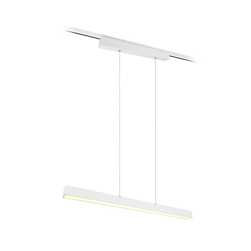 TRIO LIGHTING LED-Pendelleuchte Paros DUOline balken weiß matt Hängelampe La261 - 4017807505931