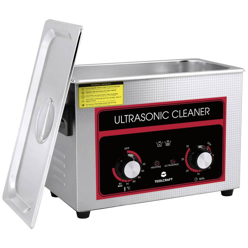 TOOLCRAFT USC-450 Ultraschallreiniger Schmuck Werkstatt Bürobedarf 380 W 4.5 l - 4064161294124