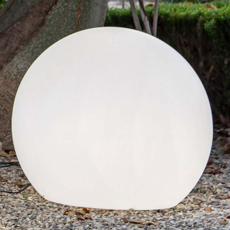 Newgarden Gartenleuchte Buly LED Kugelleuchte Ø80cm weiß IP65 3W 260Lumen - 8436558746565