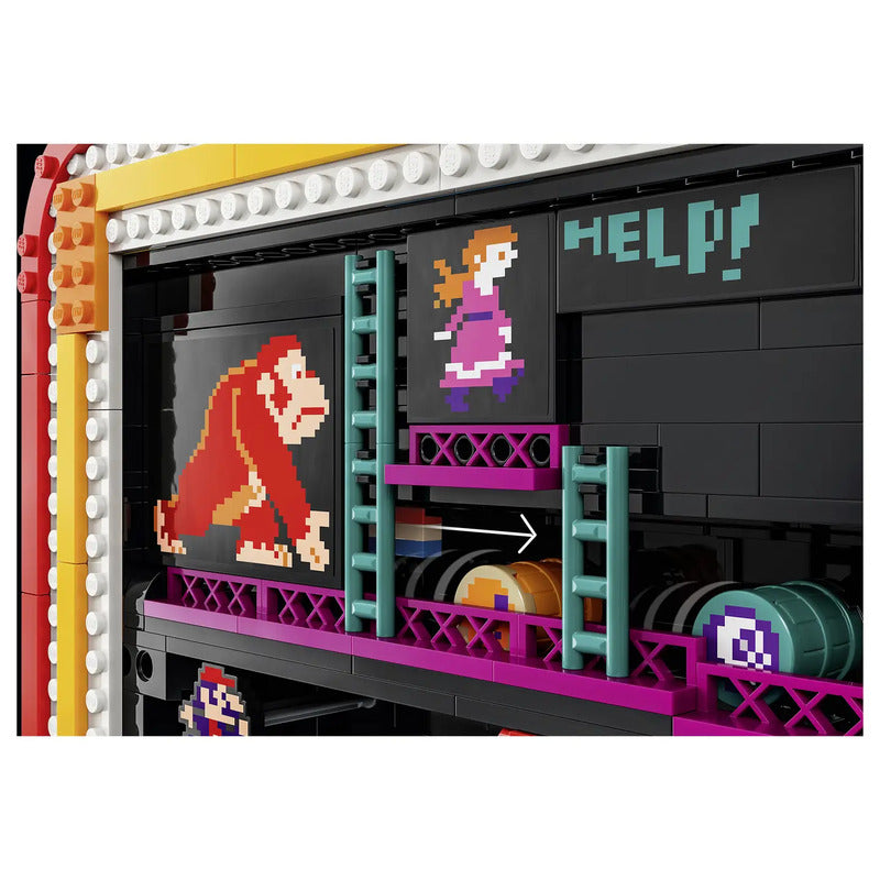 LEGO Super Mario Donkey Kong Arcade Retro-Spielautomat 1367 Teile Zimmerdeko - 5702018063842