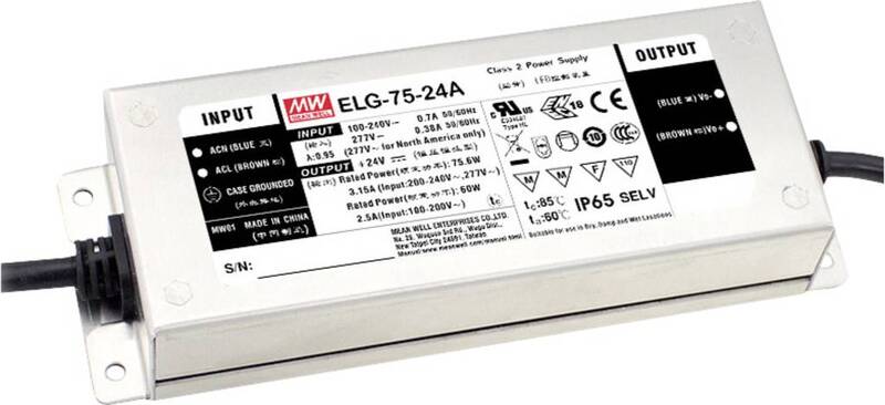 Mean Well ELG-75-12DA-3Y LED-Treiber Konstantspannung Konstantstrom 60.0 W 5 A - 4021087037693