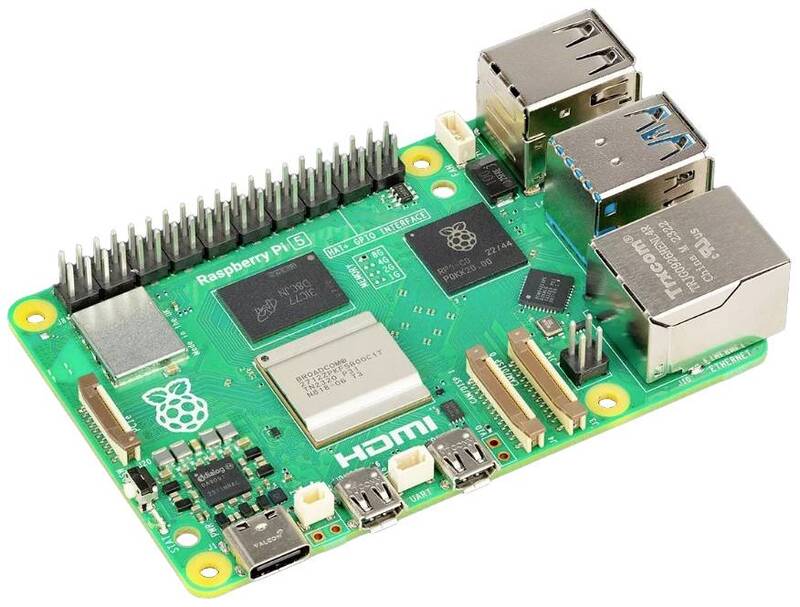 Raspberry Pi 5 B 16 GB RAM ARM Cortex-A76 Quad-Core Single-Board-Computer - 5056561803333