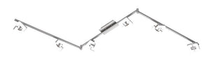 B-Ware Wofi Leuchten LED Deckenleuchte Deckenlampe Deckenstrahler Zara 180 cm