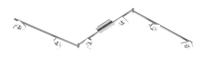 Wofi Leuchten LED Deckenleuchte Deckenlampe Deckenstrahler Zara 180 cm - 4003474310619