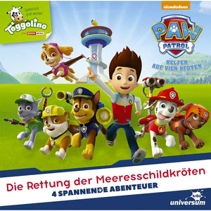 B-Ware universum KIDS Hörspiel Paw Patrol Die Rettung der Meeresschildkröte 8 STÜCK