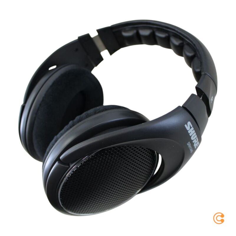 Shure SRH1440 Over Ear Kopfhörer Headphone schwarz Velourskabel austauschbar - 42406199759