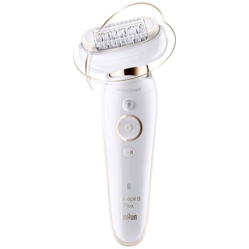Braun Silk-épil Flex SES 9003 3D Epilierer Haarentferner Damen Weiß Wet Dry - 8700216020275