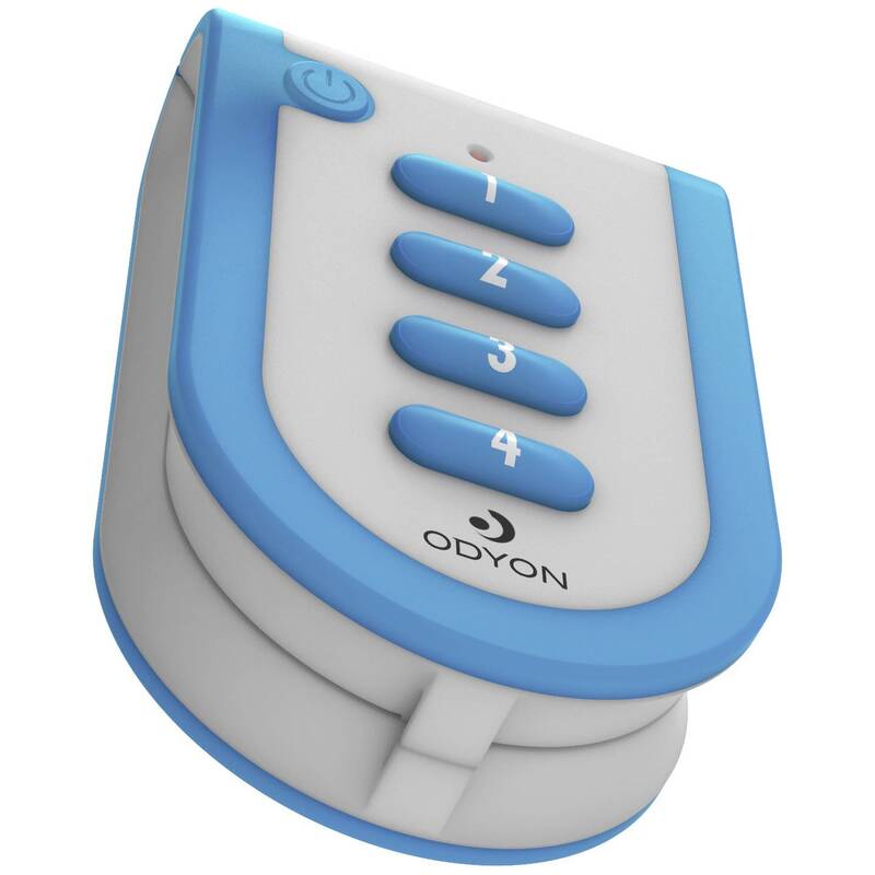 m-e modern-electronics Funk-Handsender Odyon pro HS-4 4-Kanal IP44 Reichweite 1m - 4250109172115
