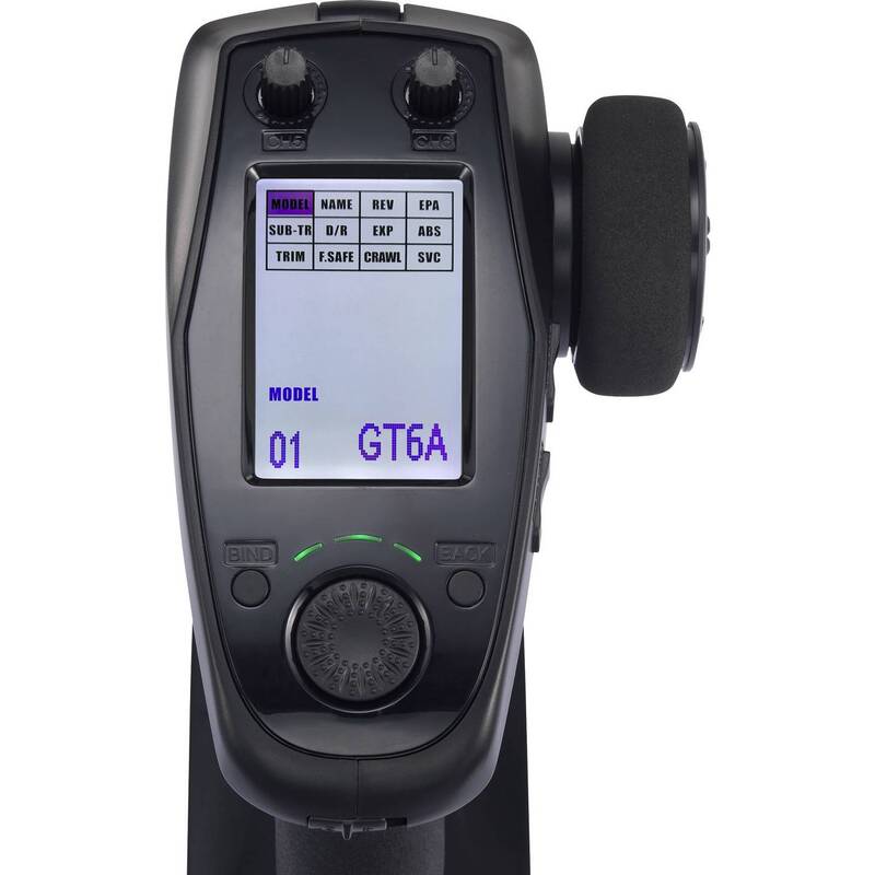 Reely Pistolengriff-Fernsteuerung GT6 EVO 2,4 GHz 6 Kanäle inkl. Empfänger - 4053199571352