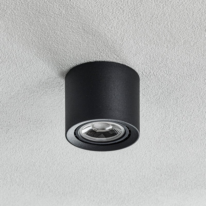 Lucide Deckenleuchte Lampen LED warmweiß dim to warm schwarz Aluminium742 - 5411212092120