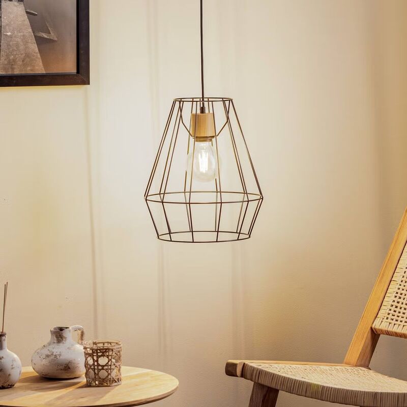 Envostar Hängeleuchte Pendelleuchte 1-flammig Ø31cm Lampe dimmbar schwarz modern - 4251911755213