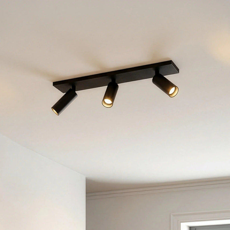 Arcchio Deckenstrahler Brinja Slim LED Strahler dimmbar schwarz 3-flg GU10 MR11 - 4255830901591
