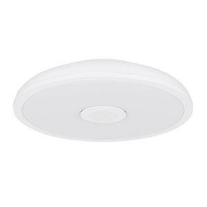 B-Ware Globo Deckenleuchte Lampe LED Lautsprecher RGBW weiß Fernbedienung Kunststoff