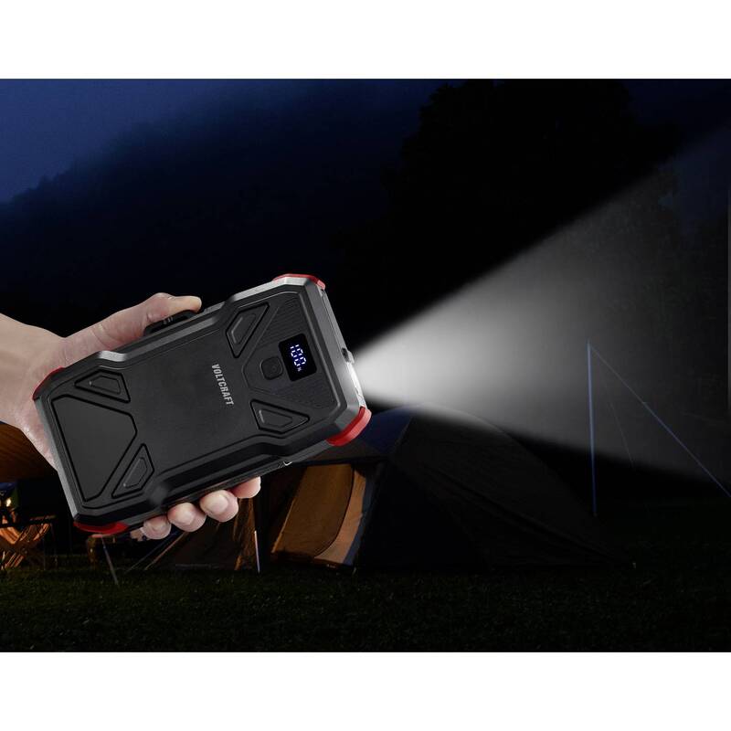 VOLTCRAFT VC-SPB-20.000 Solar-Powerbank 20000mAh IP54 4x Solarmodule USB-C - 4064161291062