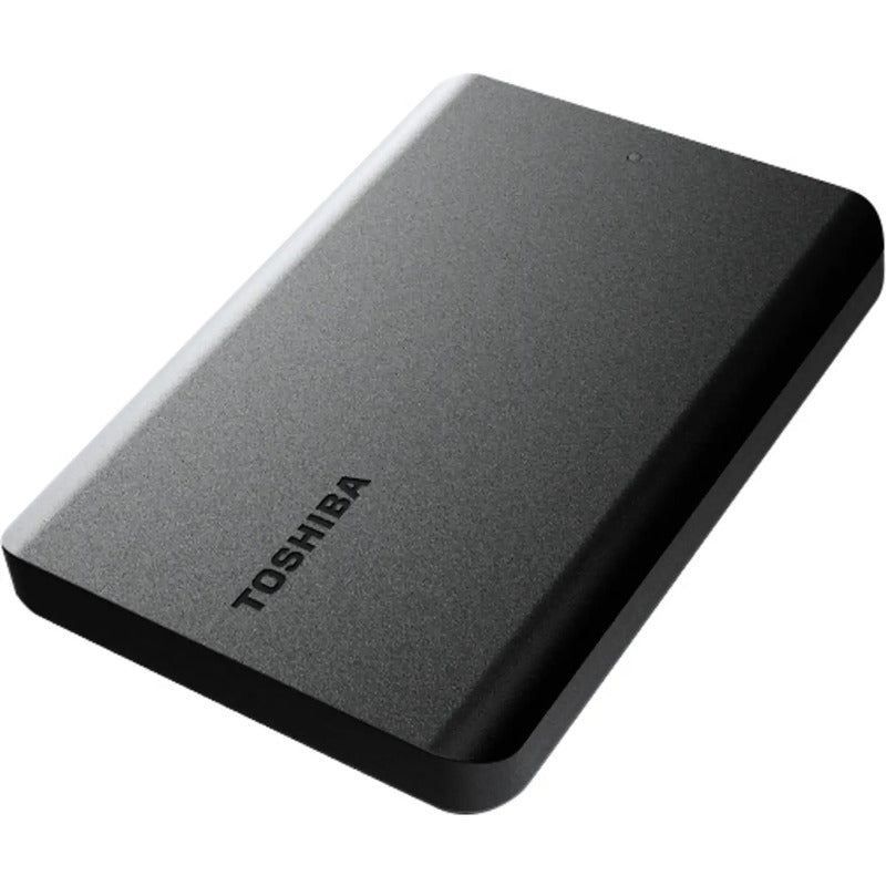 Toshiba Externe Festplatte HDD 2 TB Canvio Basics USB 3.2 schwarz 78x14x109mm - 4260557512357