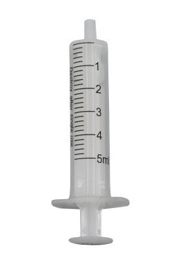 B-Ware Einmalspritze Spritze Injektionsspritze 5 ml Steril Gut ablesbar 100 Stück