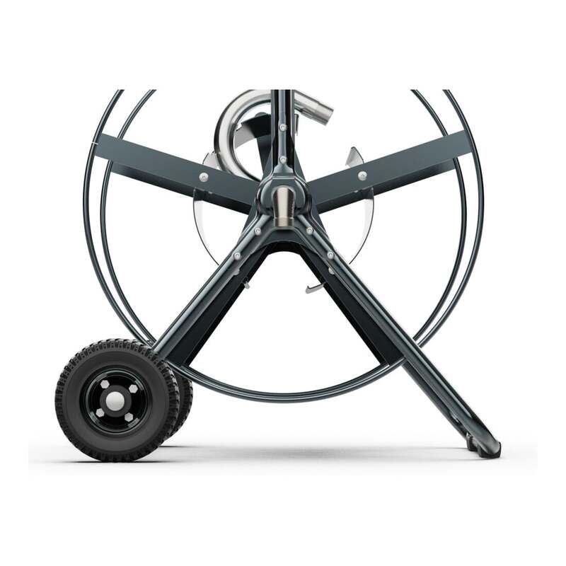 Alba Krapf Schlauchwagen Royal II 50m 3/4 Zoll Stahl galvanisch verzinkt 12kg - 7611420241121