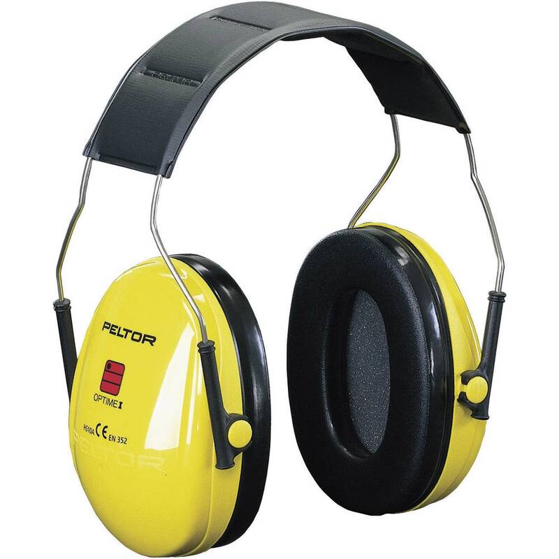 3M Kapselgehörschutz OPTIME I H510A 27 dB Geräuschschutz mit Kopfbügel gelb - 4046719387908