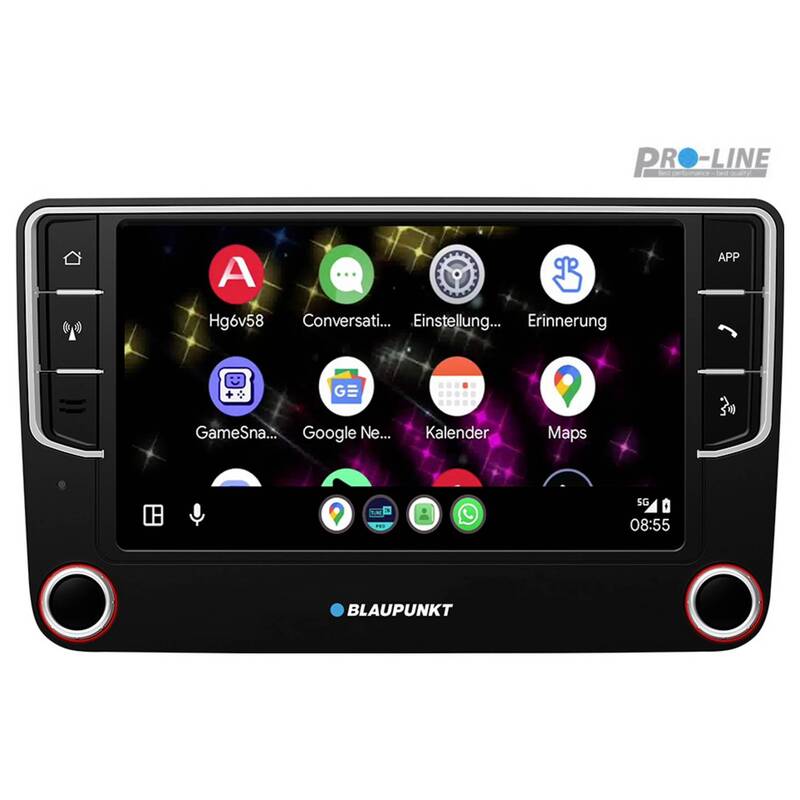Blaupunkt Autoradio Wolfsburg 648 Android Auto Apple CarPlay DAB Tuner schwarz - 4260499854096