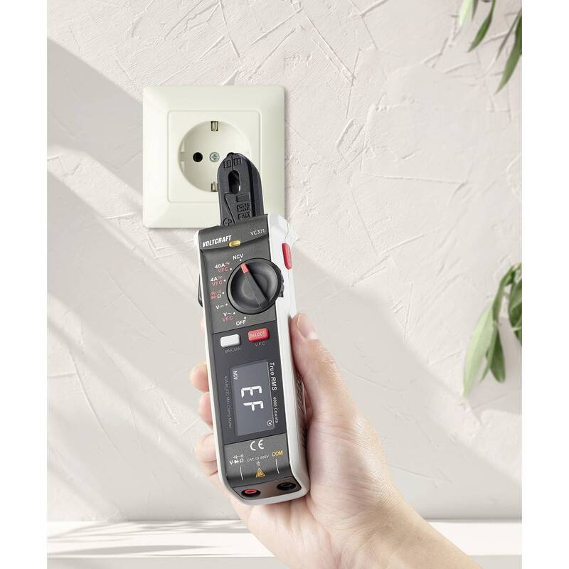 VOLTCRAFT VC-371 Stromzange digital CAT III 600V Messgerät Multimeter Stromgerät - 4064161291116