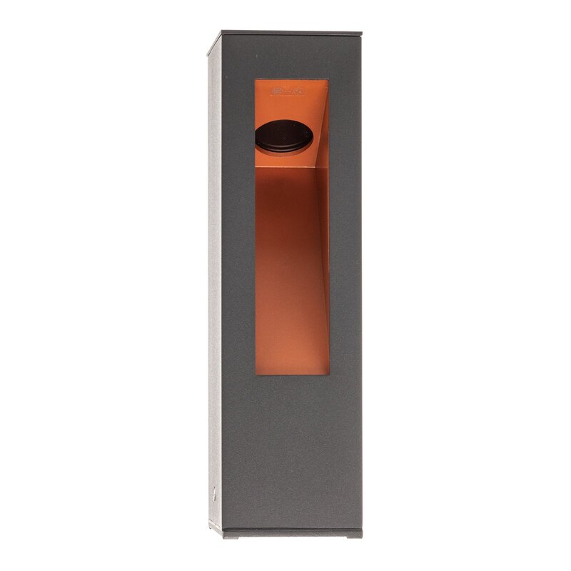 Lucande Sockelleuchte Wegeleuchte LED Aluminium grafitgrau gold matt warmweiß - 6291105701921
