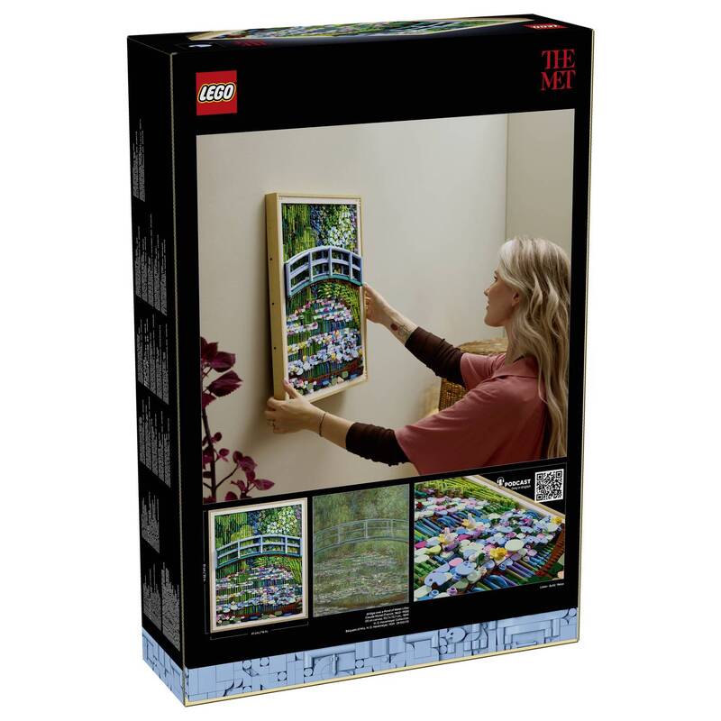LEGO ART Claude Monet Brücke über einen Seerosenteich 31220 Kunstwerk 3179 Teile - 5702018066379