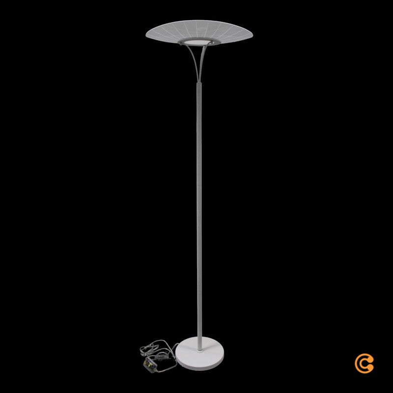 Fabas Luce Stehleuchte Standlampe LED Vela weiß transparent Dimmer Acryl - 8019282518068