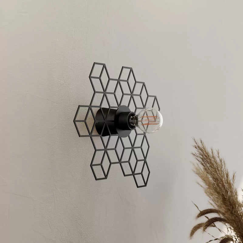 Wandleuchte Wandlampe Wandlicht schwarz Dekolicht dimmbar Lucande Alexaru - 4251096579932