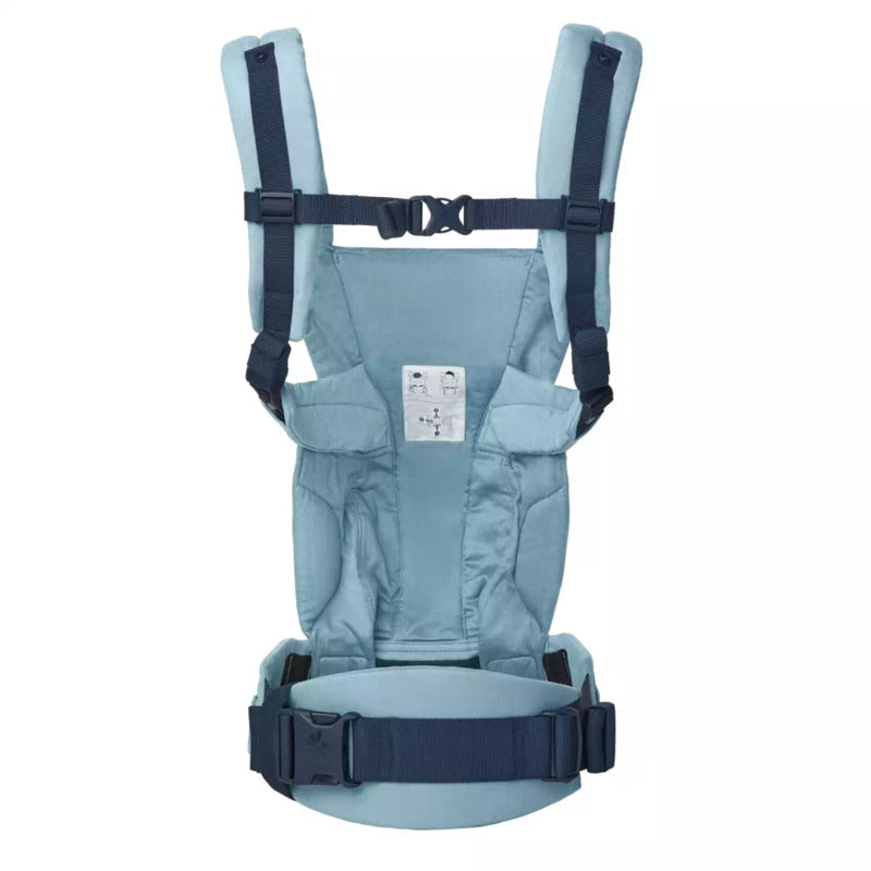 ERGObaby Omni Dream Babytrage Tragesystem Babytragehilfe Slate Blue Baumwolle - 1220000204287