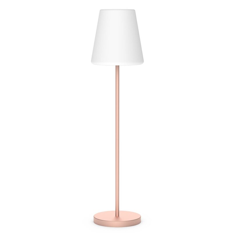 Newgarden Stehlampe Bodenlampe LED Lola Slim rosegold warmweiß dimmbar Fernbedie - 8435578501512