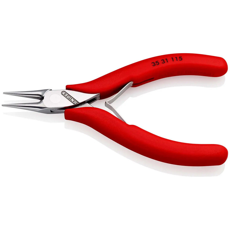 Knipex Elektronik-Greifzange Präzisionszange 35 31 115 rutschhemmend 115mm Stahl - 4003773016762