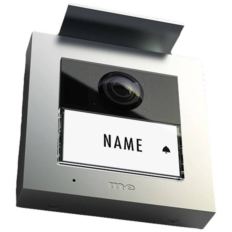 m-e modern-electronics VS-21S Vistasmart Video-Türsprechanlage Set Silber - 4250109133161
