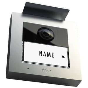 B-Ware m-e modern-electronics VS-21S Vistasmart Video-Türsprechanlage Set Silber