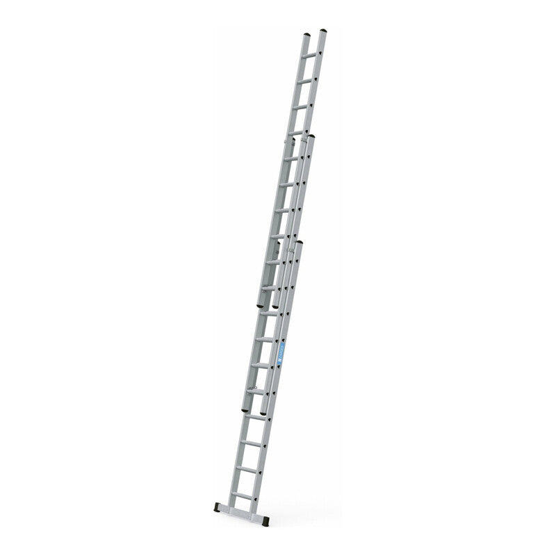 ZARGES Schiebeleiter Everest 3DE 3x10 Sprossen Aluminium rutschsicher 6,65m - 4003866448524