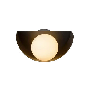 B-Ware Lucide Wandlampe Benni LED Wandleuchte Lampe dimmbar schwarz Ø10cm 21x10,5cm