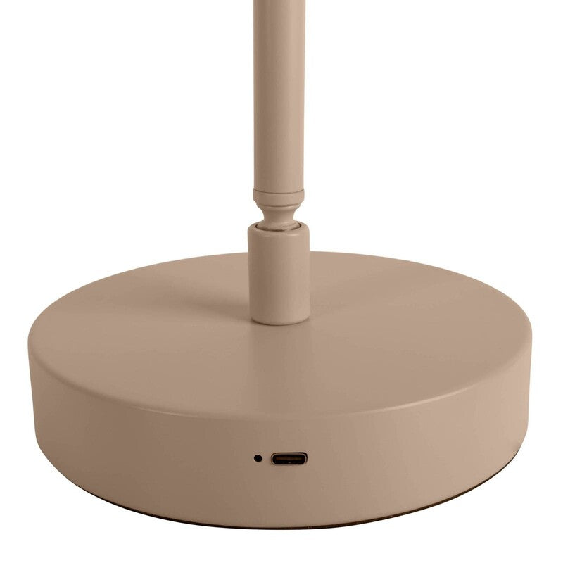 Näve LED Table Lamp Lupa, Beige, Height 45 Cm, Metal Touchdim - 4003222893166