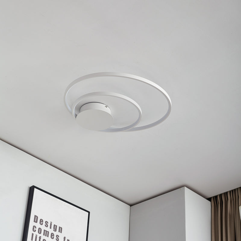 Lindby Deckenlampe Deckenleuchte Nerwin LED Lampe dimmbar warmweiß Ø59,5cm - 4251096574029
