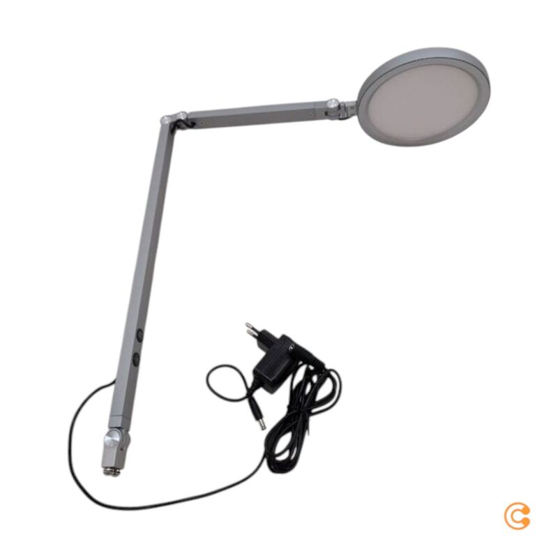 FABAS LUCE Tischleuchte Regina LED dimmbar Touchdimmer warmweiß 80cm alu 1000lm - 8019282510826