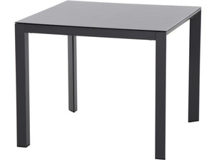 B-Ware Siena Garden Gartentisch Terrassentisch quadratisch anthrazit 90x160cm leicht
