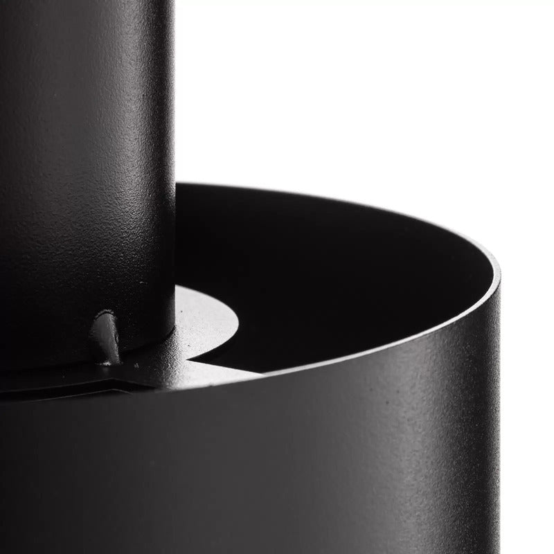 Euluna Hängeleuchte Rif 4 Pendelleuchte Deckenlampe linear 4-flammig E27 schwarz - 5907554415081