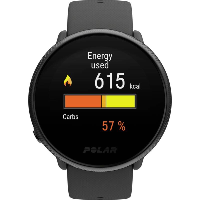 Polar Pulsuhr Fitnessuhr Ignite 2 Pulsmesser Smartwatch schwarz S/L wasserdicht - 0725882058139