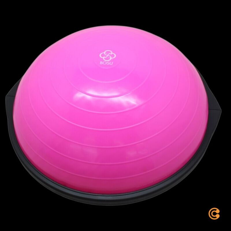 Bosu Balance Trainer Gymnastikball Home Trainingsgerät Pink Wohnzimmer Fitness - 33149108542