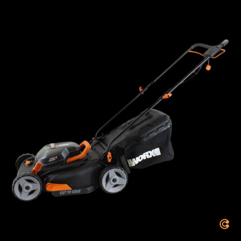WORX WG743E Akku-Rasenmäher inkl. Akkus und Ladegerät Rasen Mäher Handrasen562 - 6924328338420