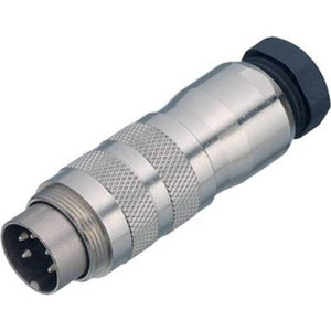 B-Ware binder Kabelstecker Stecker Rundsteckverbinder Serie 423 12polig gerade 3 A 60 V